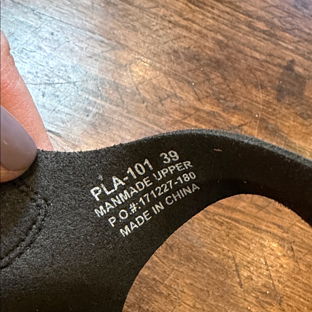 Alegria Black Women's Sandals - Picture 7 of 8